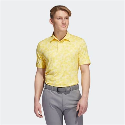 adidas Men's Prisma Print Polo Shirt .